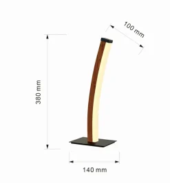 Sklep Kaja Ponadczasowa lampka stołowa LED WF 8020-106 BOLOGNA | Kaja* Lampy Led|Nowoczesne Lampki Stołowe