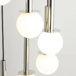 Sklep Kaja Ponadczasowa, okrągła lampa wisząca na schody SIG 40766 DAISY | Kaja Fashion