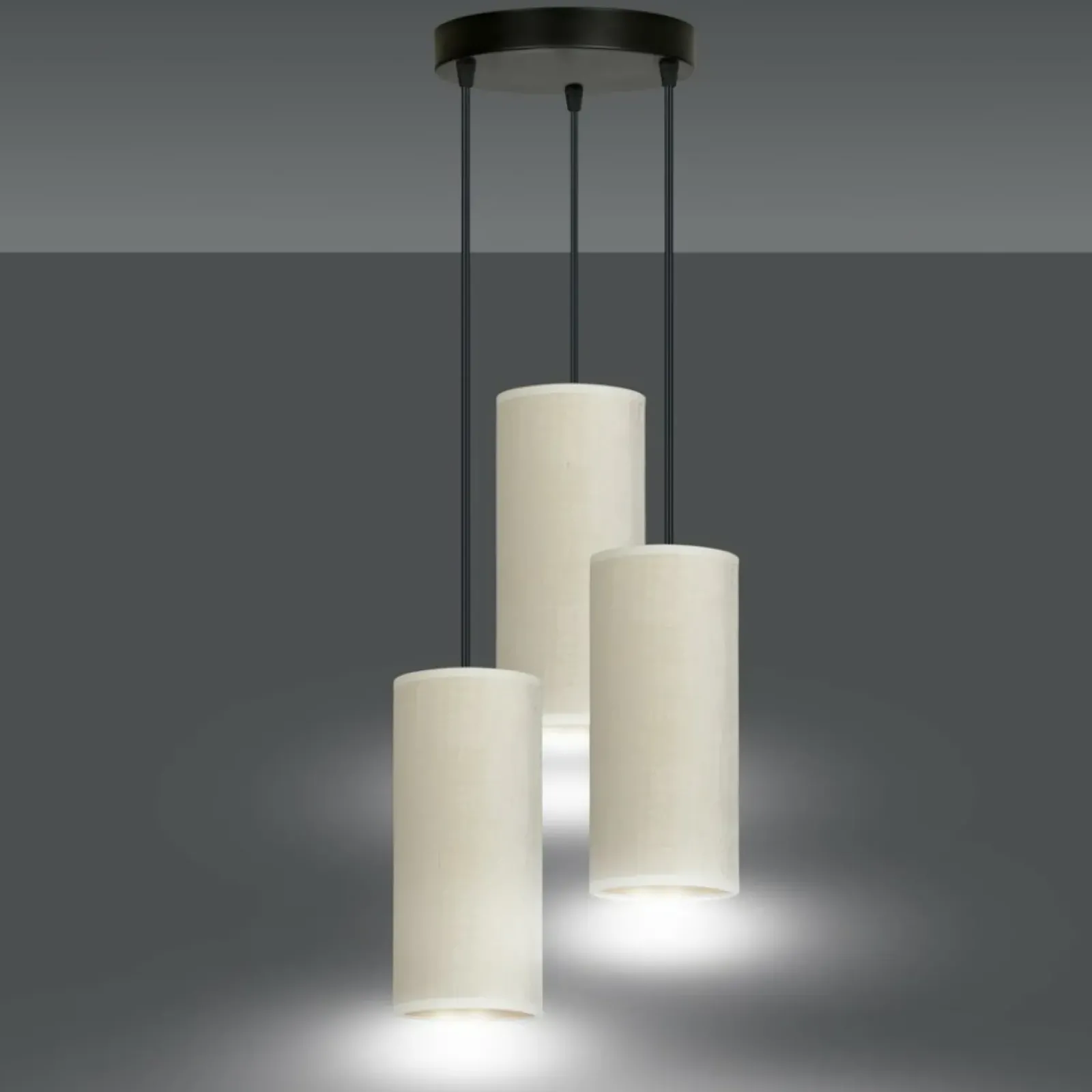 Sklep Kaja Ponadczasowa, smukła lampa wisząca 1059/3PREM BENTE PREMIUM | Kaja Cheap