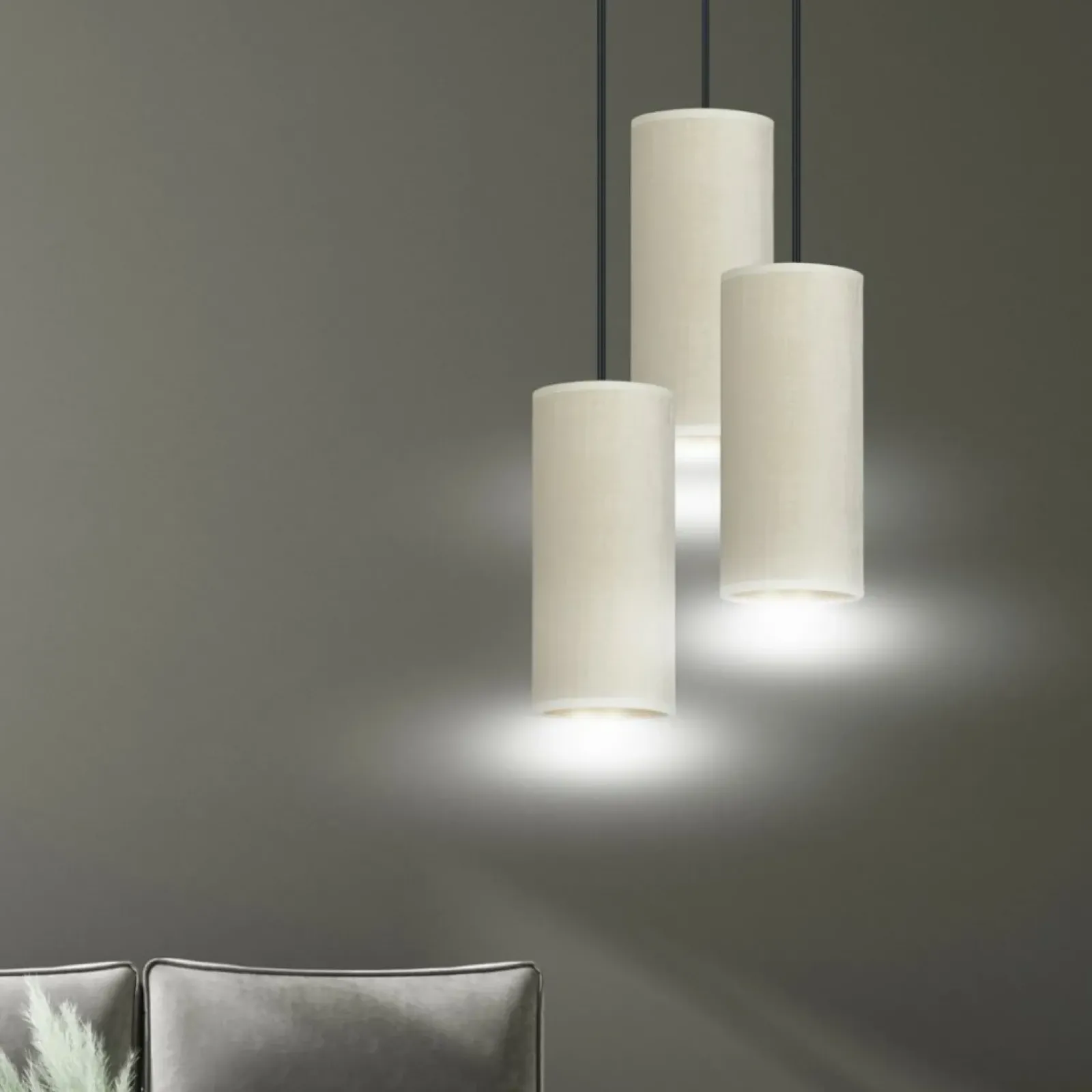 Sklep Kaja Ponadczasowa, smukła lampa wisząca 1059/3PREM BENTE PREMIUM | Kaja Cheap