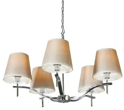 Sklep Kaja Ponadczasowy, elegancki żyrandol do salonu AZ0724 PRINCESSA | Kaja beżowy Store