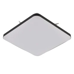Sklep Kaja Ponadczasowy, ledowy plafon 4000K LP-335/1C M 4BK SQUARE – BABILON* Plafony Nowoczesne|Plafony Klasyczne