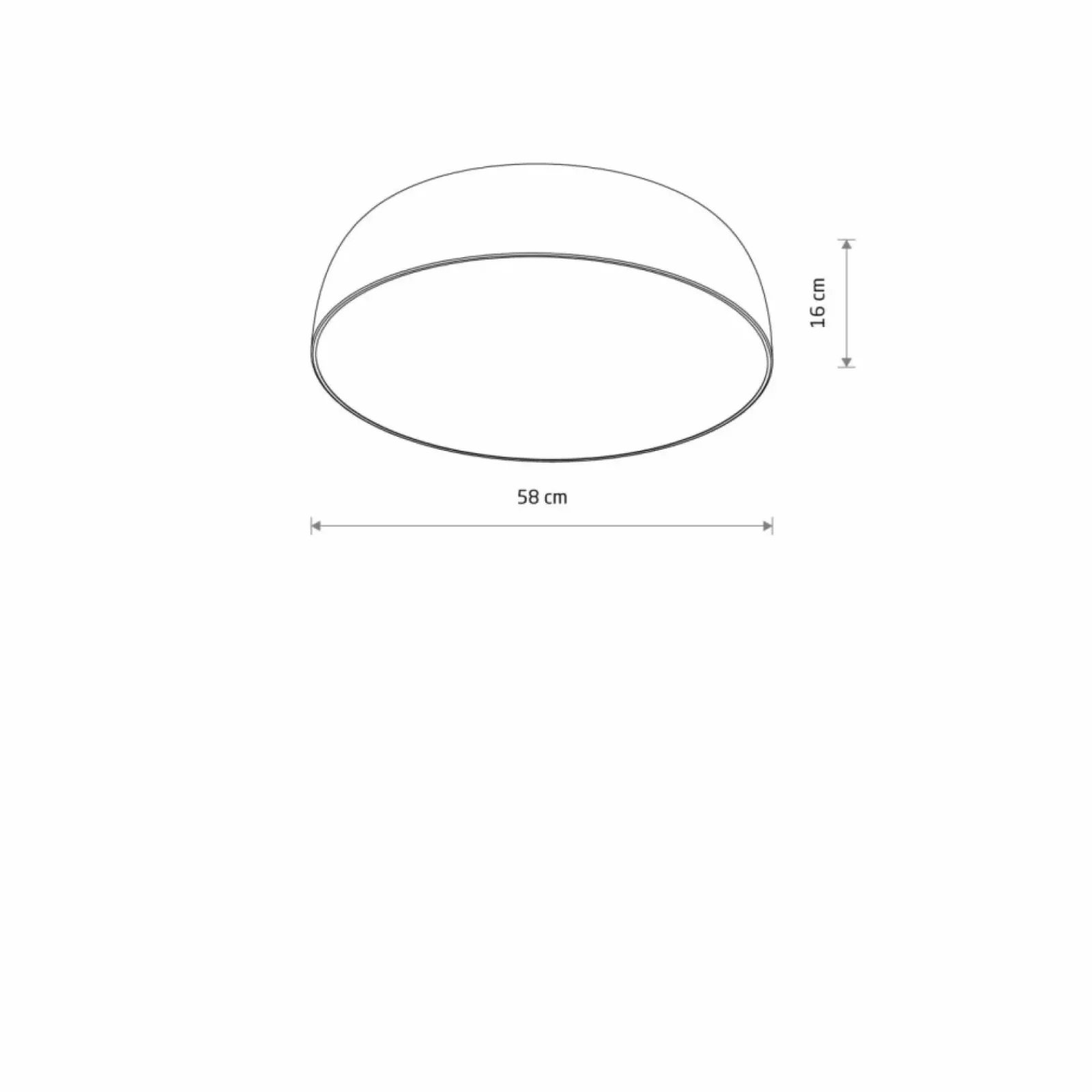 Sklep Kaja Ponadczasowy plafon do sypialni ⌀58cm 7xE27 8018 SATELLITE | Kaja* Plafony Nowoczesne|Plafony Klasyczne