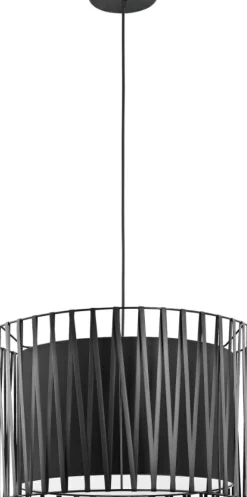 Sklep Kaja Ponadczasowy żyrandol do sypialni TK 1655 HARMONY BLACK | Kaja czarny Discount