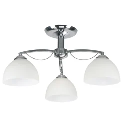 Sklep Kaja Potrójna, chromowana lampa do sypialni 33-22714 FILONA | Kaja* Randole Tradycyjne