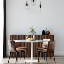 Sklep Kaja Potrójna, czarna lampa sufitowa do sypialni SIG 32245 z serii SHINE Discount