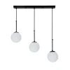 Sklep Kaja Potrójna, czarno-biała lampa wisząca nad stół 33-09609 POMPEI | Kaja Shop