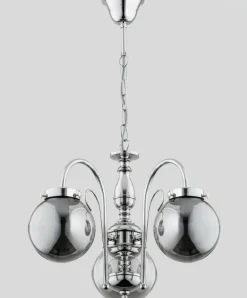 Sklep Kaja Potrójna, designerska lampa wisząca w chromie AL 28283 | Kaja Discount