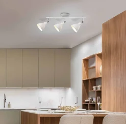 Sklep Kaja Potrójna lampa sufitowa do K-8005-3 WH WATSO WHITE | Kaja Oświetlenie* Reflektory Sufitowe Podłużne - Na Listwie
