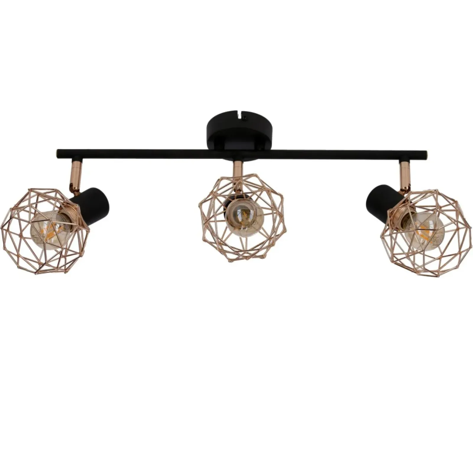 Sklep Kaja Potrójna lampa sufitowa, druciane reflektory 93-22219 z serii ACROBAT | Kaja Ośw Clearance