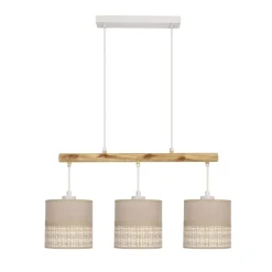 Sklep Kaja Potrójna lampa wisząca do kuchni boho 33-31594 IZOTTO | Kaja Hot