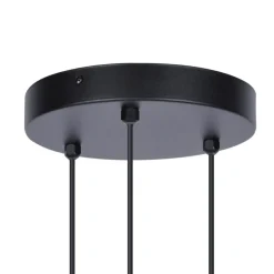 Sklep Kaja Potrójna lampa wisząca do stylowego salonu K-4862 GELATO | Kaja czarny Best Sale