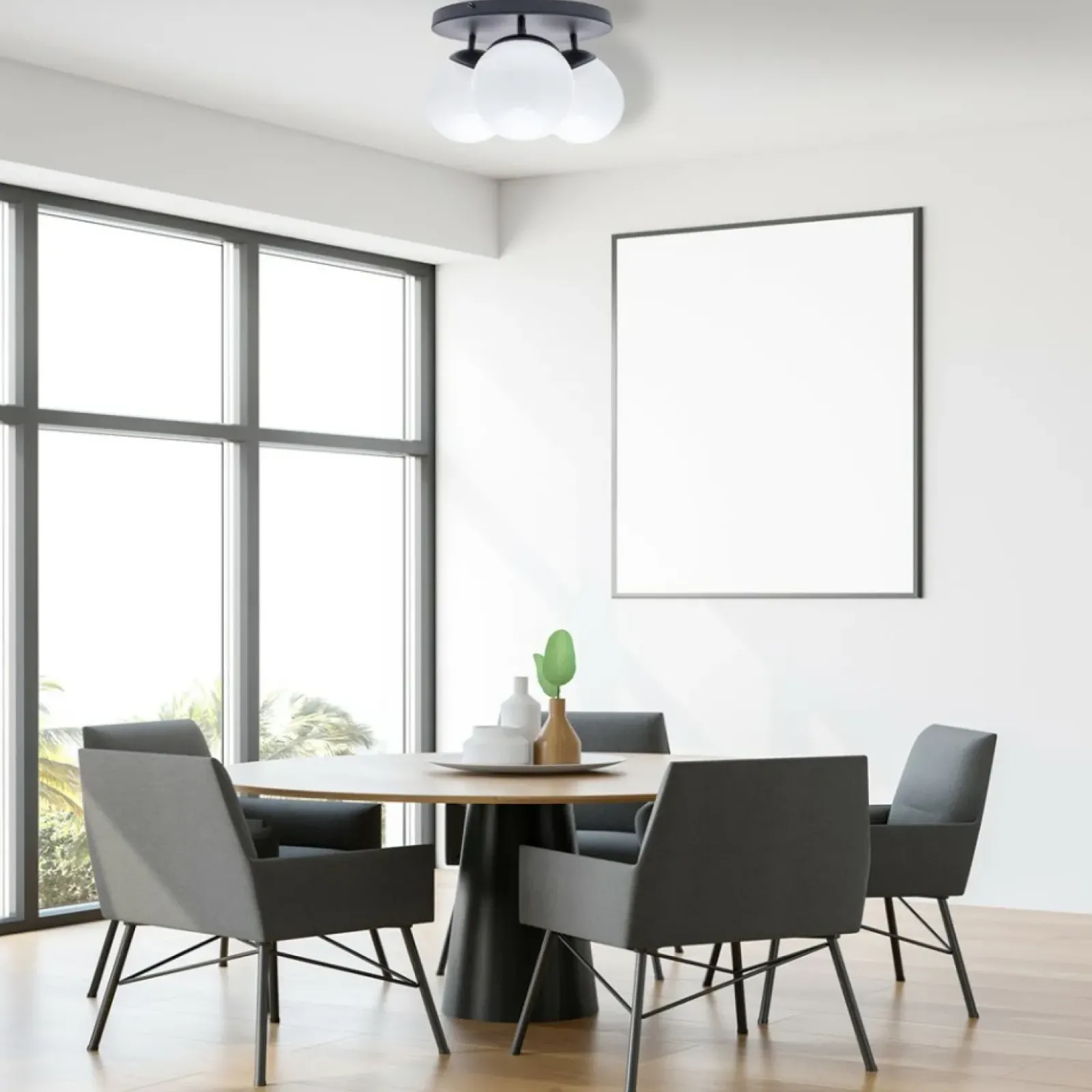 Sklep Kaja Potrójna lampa wisząca w klasycznym stylu MLP8858 z serii SFERA | Kaja Oświetlen Cheap