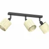 Sklep Kaja Potrójna lampa z rattanowymi abażurami LX 5296 RATTAN SPOT | Kaja Best