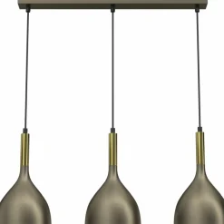Sklep Kaja Potrójna, liniowa lampa wisząca do jadalni LX 4003 NOAK | Kaja Hot