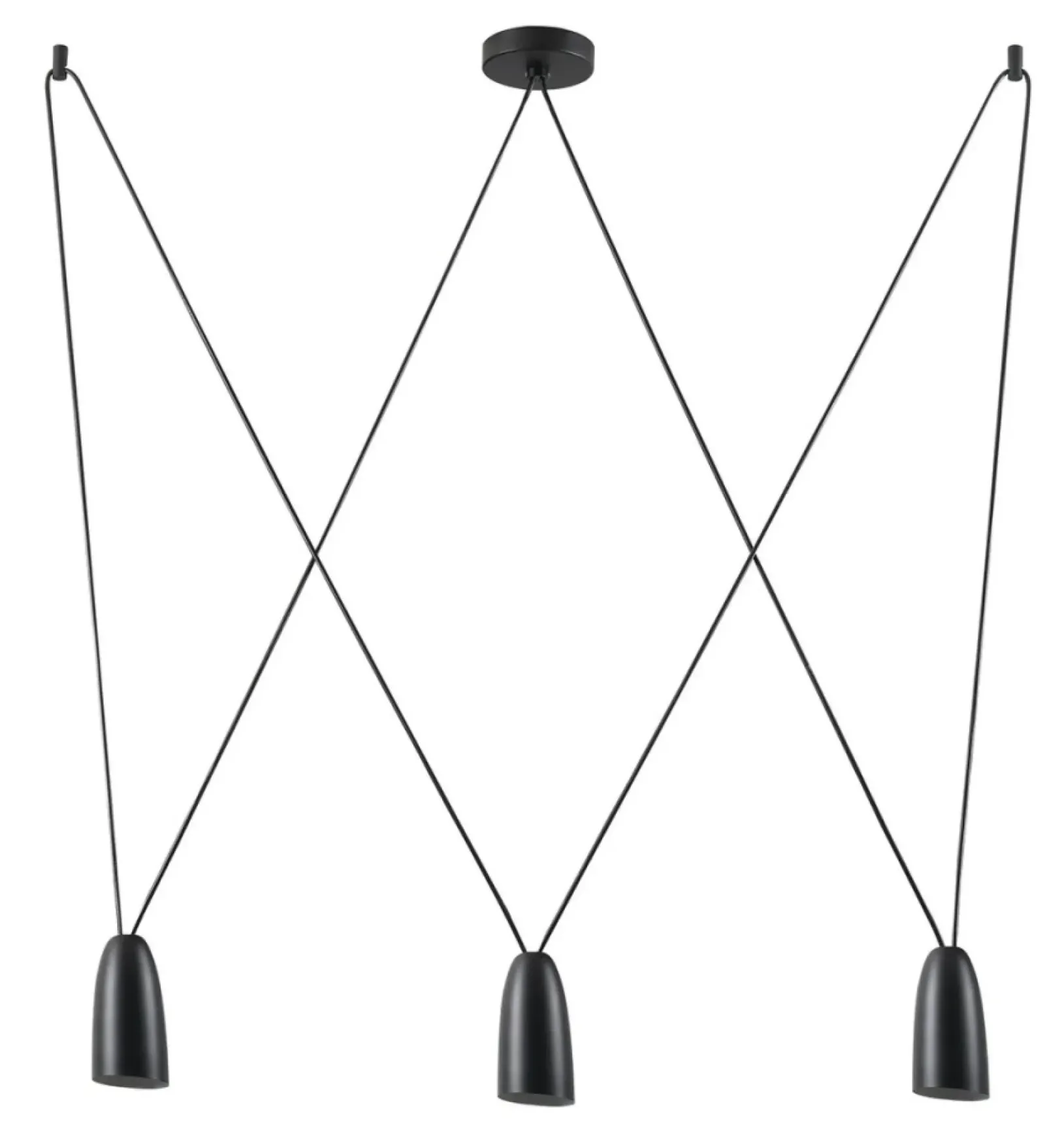Sklep Kaja Potrójna, linkowa lampa wisząca MX P0399 SISTEMA | Kaja Oświetlenie Hot