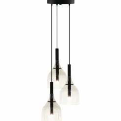 Sklep Kaja Potrójna, subtelna lampa wisząca do salonu ANT 5097 BOTOR | Kaja Shop