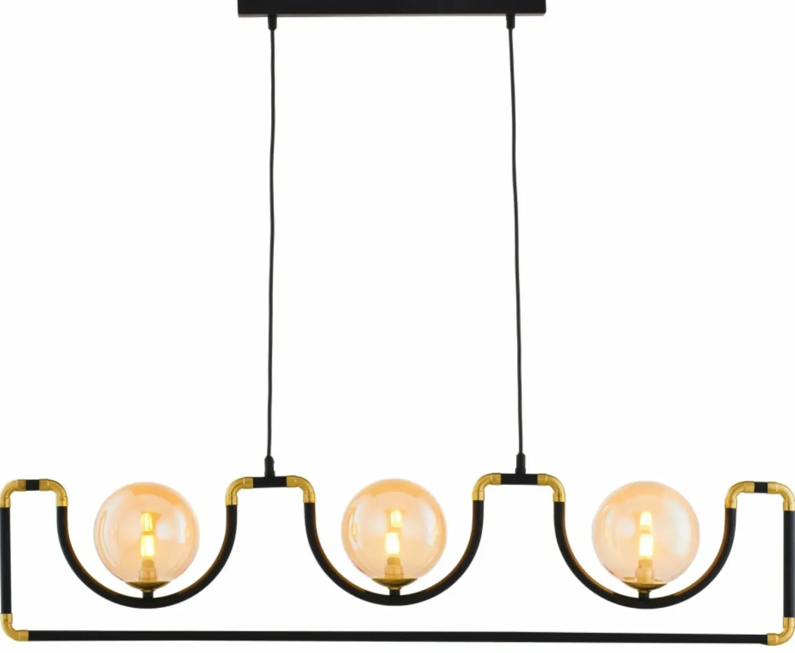 Sklep Kaja Pozioma lampa wisząca nad stół JUP 1989 HZ3 CZ/MS BU HANZA | Kaja Flash Sale