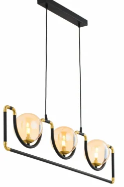 Sklep Kaja Pozioma lampa wisząca nad stół JUP 1989 HZ3 CZ/MS BU HANZA | Kaja Flash Sale