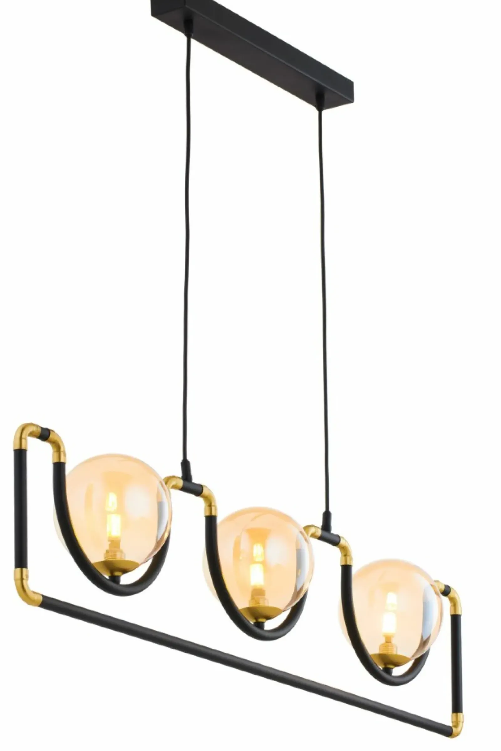 Sklep Kaja Pozioma lampa wisząca nad stół JUP 1989 HZ3 CZ/MS BU HANZA | Kaja Flash Sale