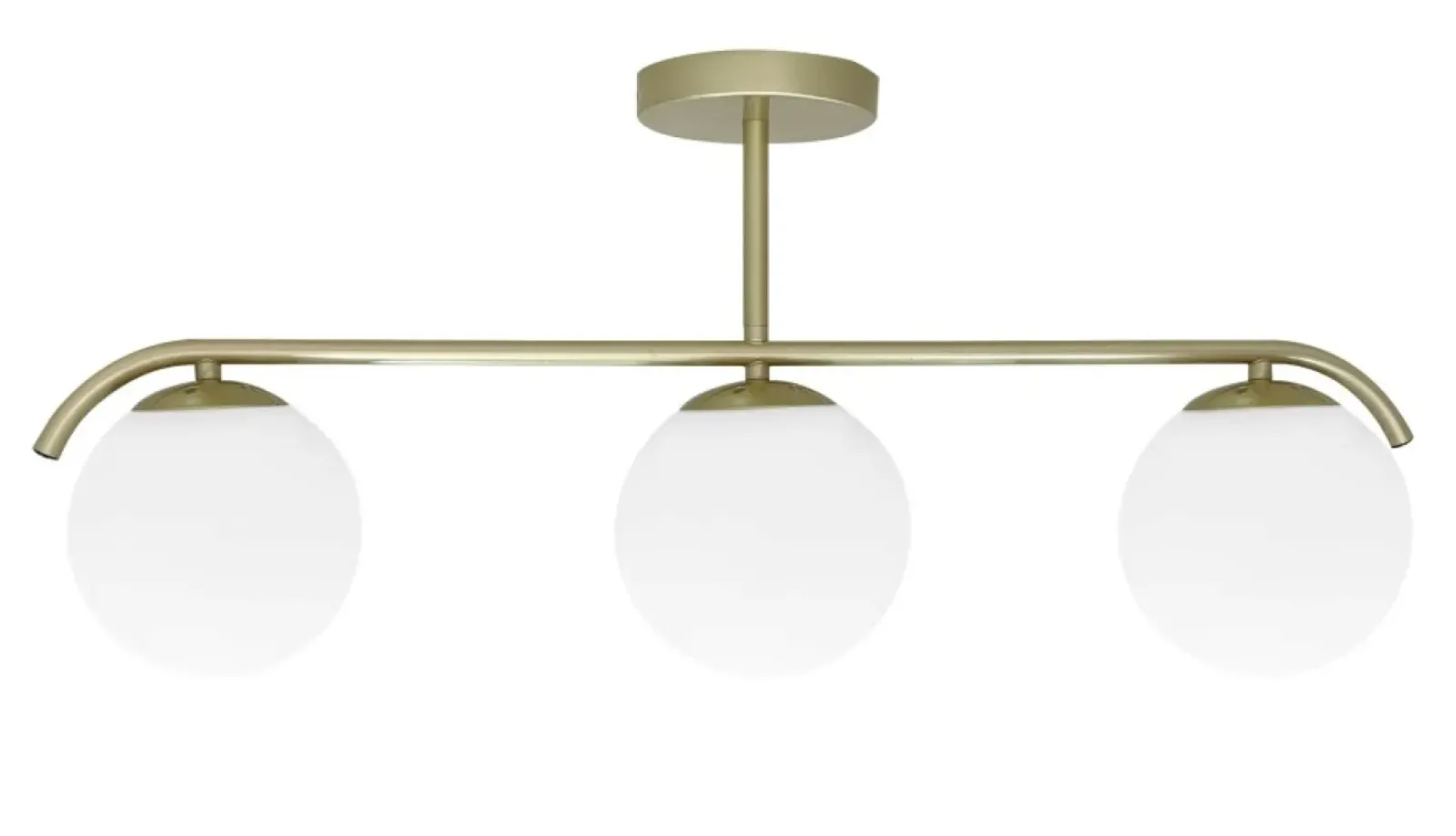 Sklep Kaja Pozioma, złota lampa sufitowa z kloszami 33-35424 AMADEO | Kaja Shop
