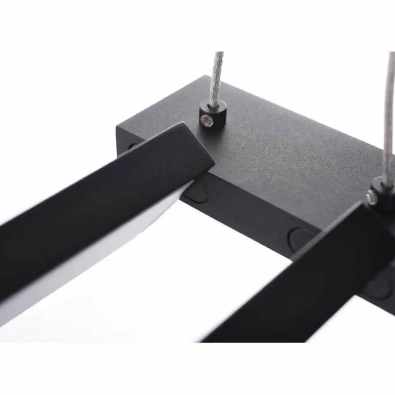 Sklep Kaja Poziome, obrotowe listwy wiszące LED 130cm 4000K AZ5427 FLASH | Kaja czarnypiaskowany Store