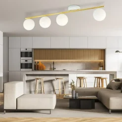 Sklep Kaja Prosta, asymetryczna lampa sufitowa do salonu 1253/4 z serii MONZA Hot