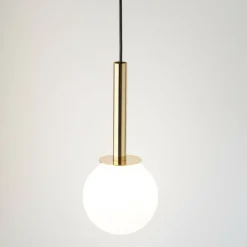 Sklep Kaja Prosta, czarno-złota lampa wisząca z kloszem SIG 40769 DAISY | Kaja Best