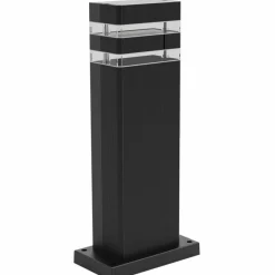 Sklep Kaja Prosta lampa ogrodowa stojąca, czarny słupek EKO0735 VINI | Kaja* Lampy Ogrodowe Stojące