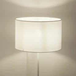 Sklep Kaja Prosta lampa podłogowa z m abażurem TK 5428 RENO | Kaja* Lampy Podłogowe Z Abażurem|Tradycyjne Lampy Podłogowe