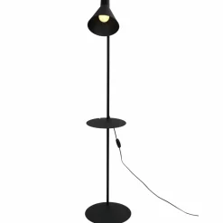 Sklep Kaja Prosta lampa podłogowa z półką na książkę TK 5864 JUMP | Kaja* Lampy Podłogowe Z Abażurem|Tradycyjne Lampy Podłogowe