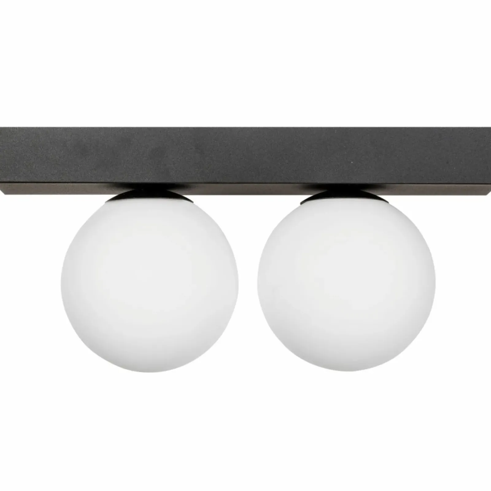 Sklep Kaja Prosta lampa sufitowa z 2 białymi kloszami ZM 1205 SPHERE | Kaja Clearance