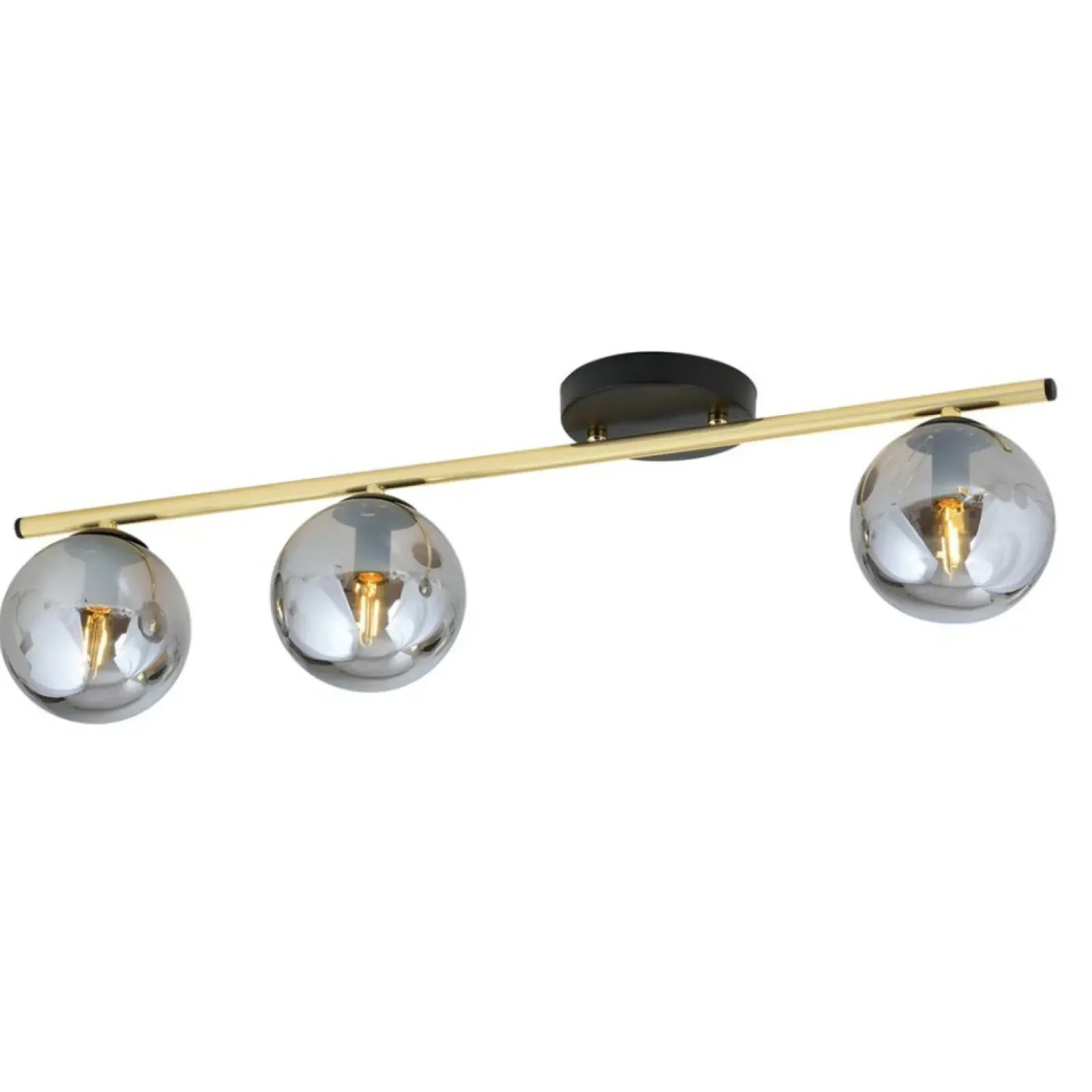 Sklep Kaja Prosta lampa sufitowa z grafitowymi kloszami 1250/3 z serii MONZA Clearance