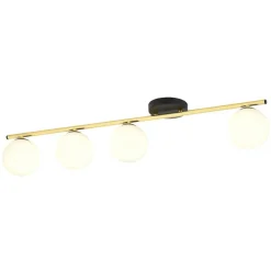 Sklep Kaja Prosta lampa sufitowa z klasycznymi kloszami 1252/4 z serii MONZA Shop