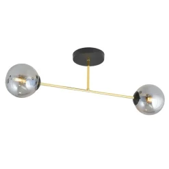 Sklep Kaja Prosta lampa sufitowa z ozdobnymi kloszami 1269/2 - MAGNUM | Kaja Discount