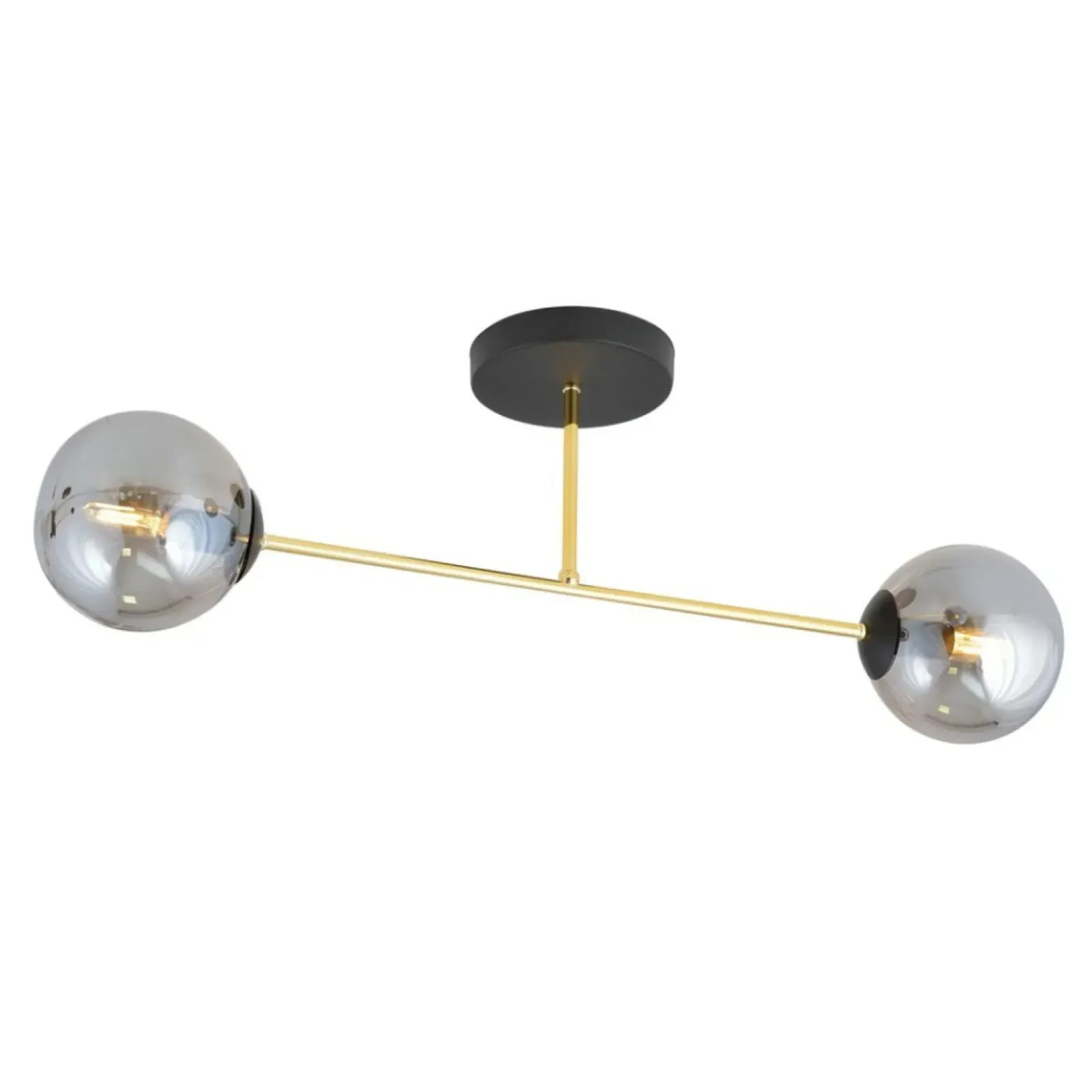 Sklep Kaja Prosta lampa sufitowa z ozdobnymi kloszami 1269/2 - MAGNUM | Kaja Discount