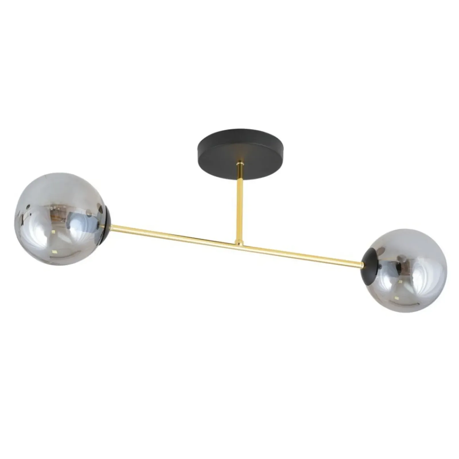 Sklep Kaja Prosta lampa sufitowa z ozdobnymi kloszami 1269/2 - MAGNUM | Kaja Discount