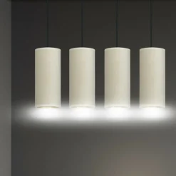 Sklep Kaja Prosta lampa wisząca nad stół w salonie 1059/4 BENTE | Kaja Hot