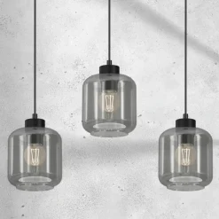 Sklep Kaja Prosta lampa wisząca nad stół w jadalni MLP8374 SOMBRA | Kaja Cheap