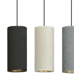 Sklep Kaja Prosta lampa wisząca z kolorowymi abażurami 1068/3 BENTE | Kaja Fashion