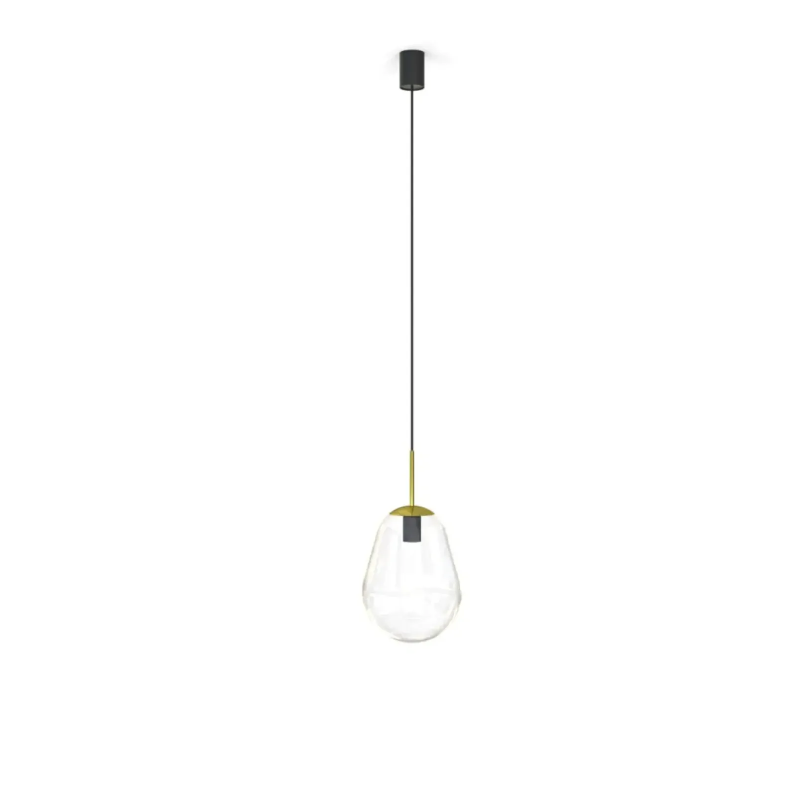 Sklep Kaja Prosta lampa wisząca z przezroczystym kloszem 8673 | Kaja Oświetlenie transparentny Best Sale