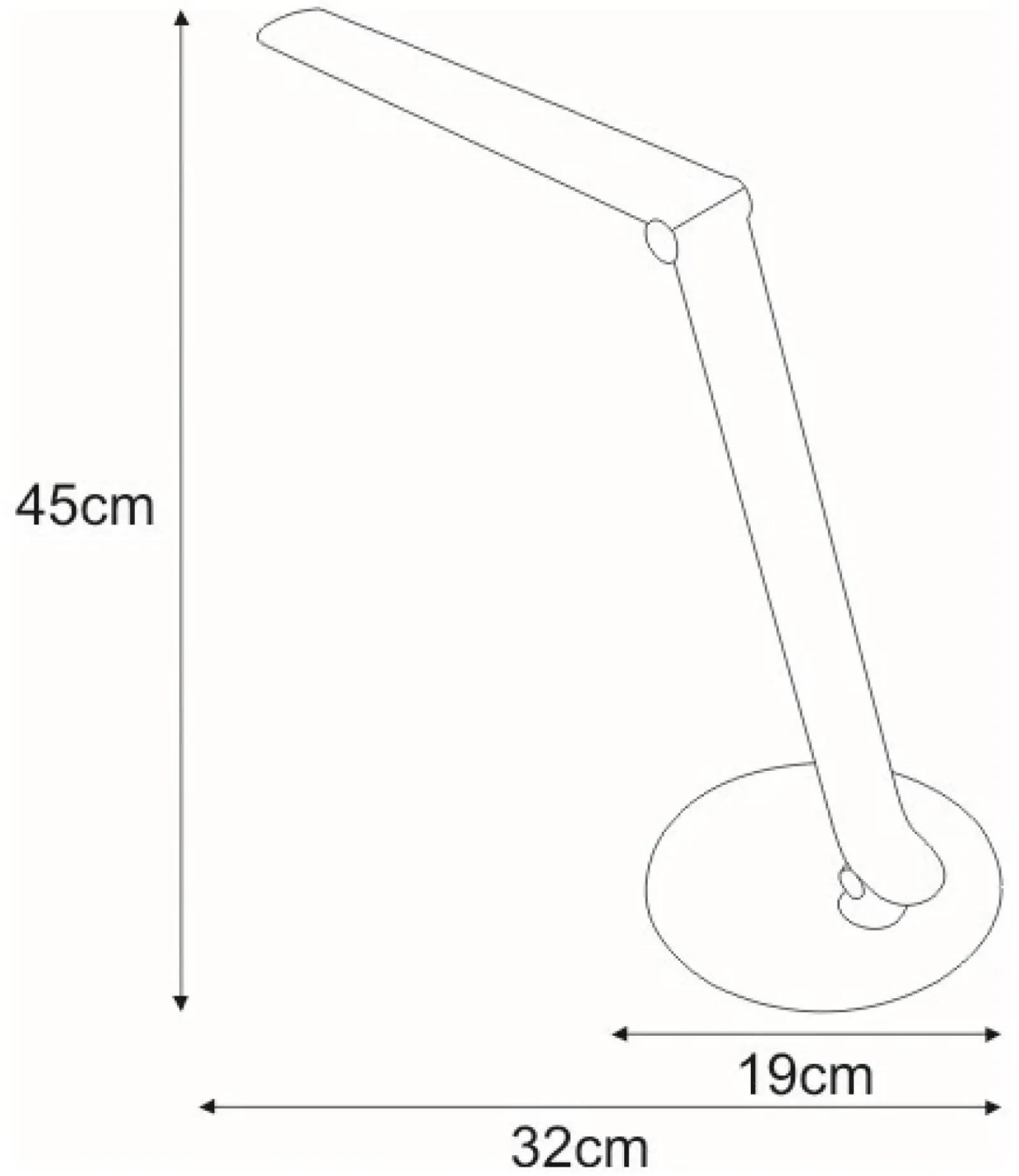 Sklep Kaja Prosta lampka biurkowa LED K-BL1201 DUO | Kaja Oświetlenie* Lampy Led|Lampki Biurkowe