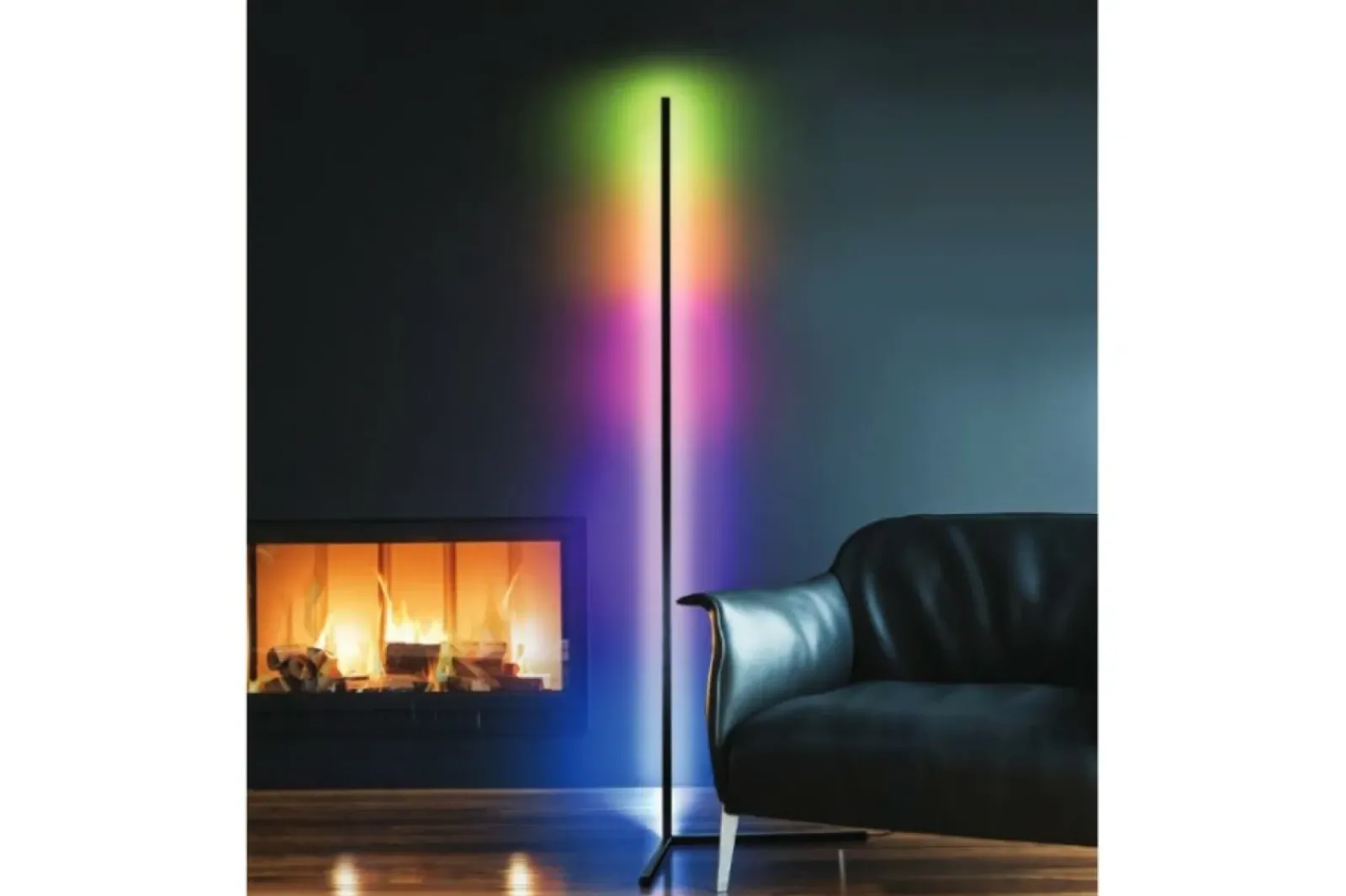 Sklep Kaja Prosta, ledowa lampa podłogowa RGB z pilotem AZ4754 JOHNY | Kaja* Lampy Led