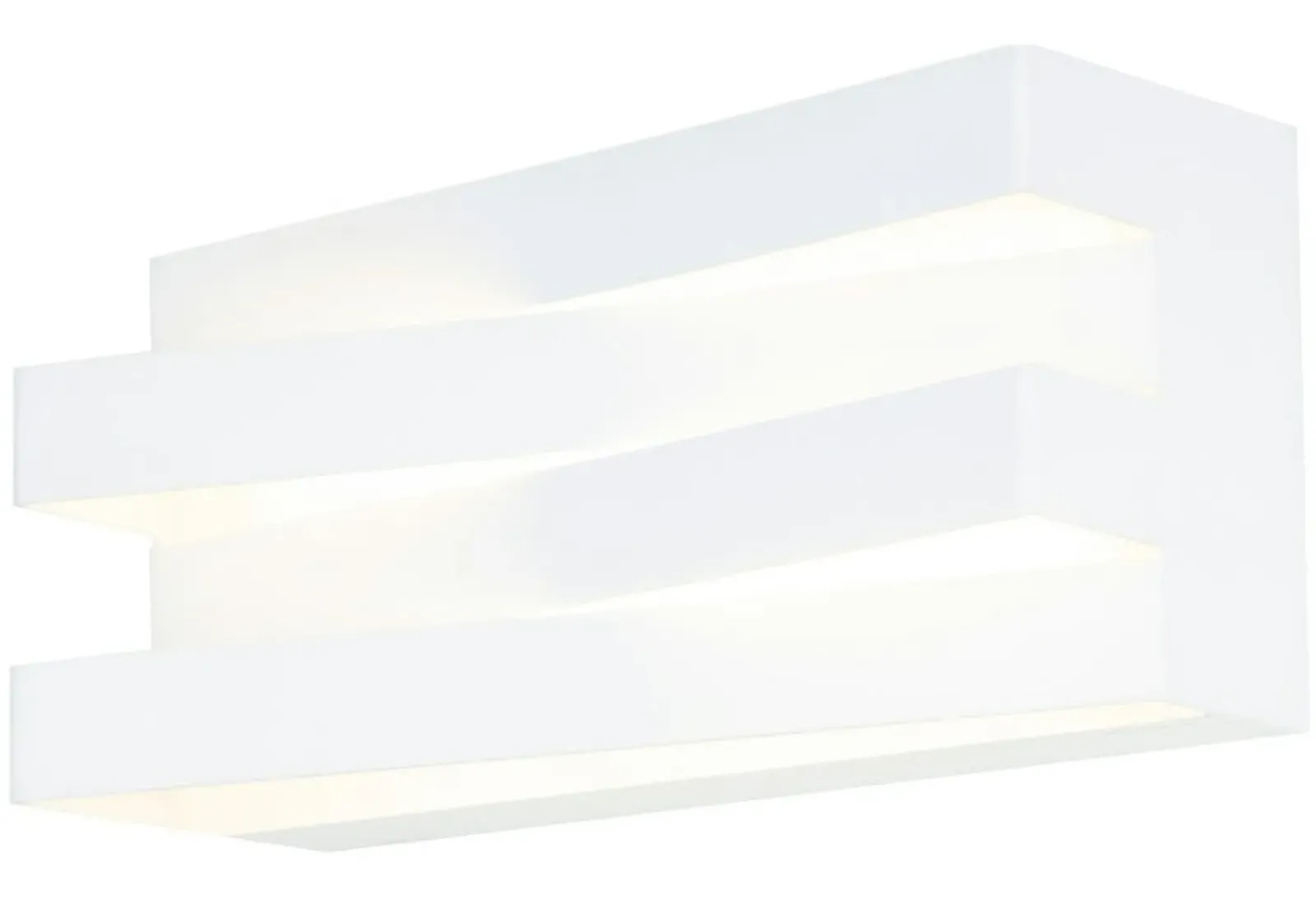Sklep Kaja Prostokątna, nowoczesna lampa ścienna MX W0177 ARAXA | Kaja* Lampy Led