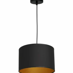Sklep Kaja Przytulna, czarno-złota lampa wisząca ⌀40cm LX 3491 ARDEN | Kaja Flash Sale