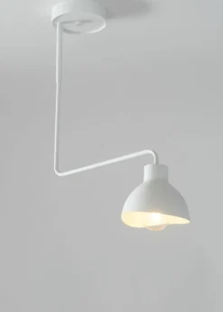 Sklep Kaja Punktowa, biała lampa na sztywnym wysięgniku SIG 32446 z serii HOLI biały Outlet