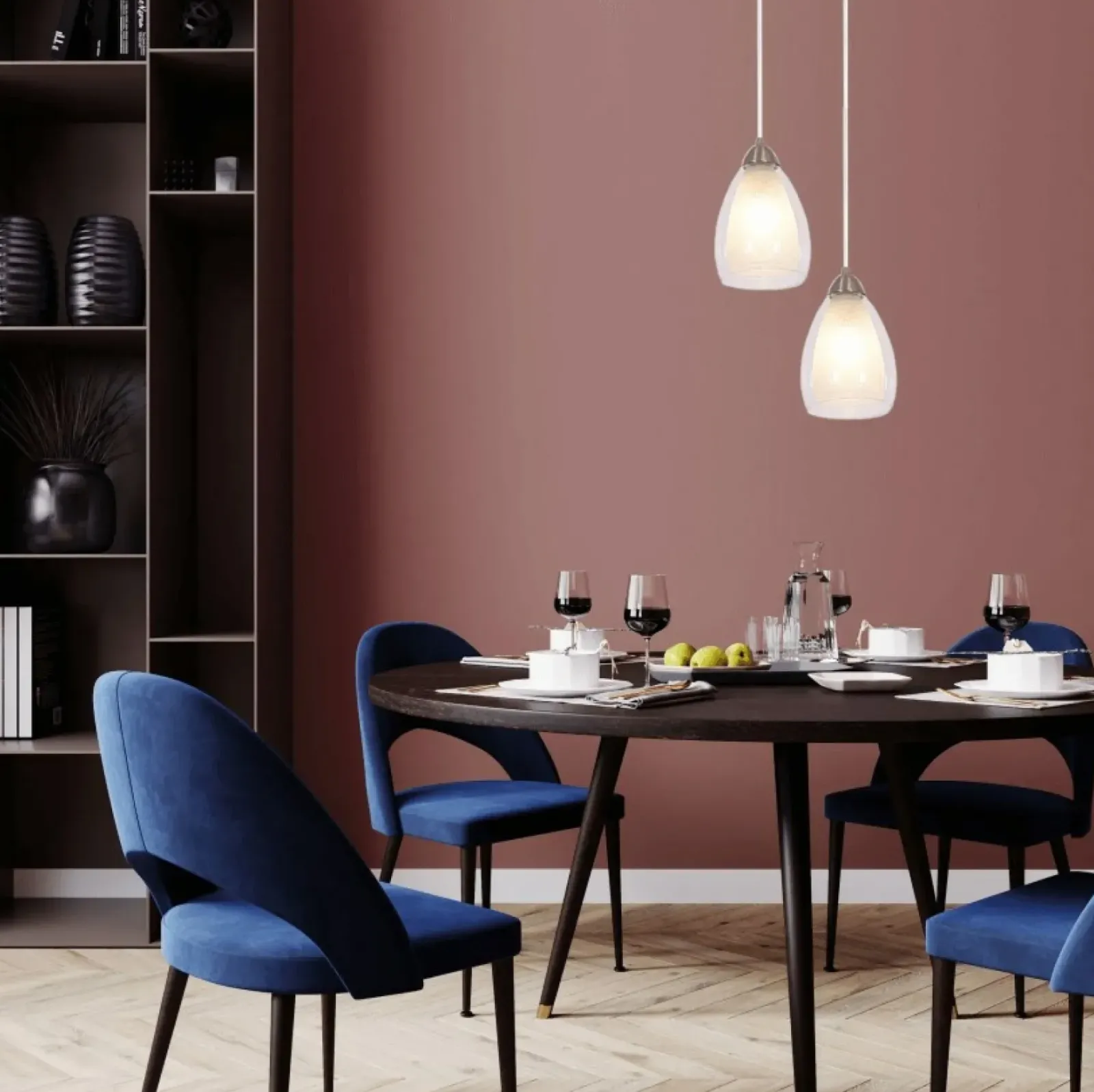 Sklep Kaja Punktowa lampa wisząca, do kuchni LP-567/1P TRANSP NIKI | Kaja Fashion