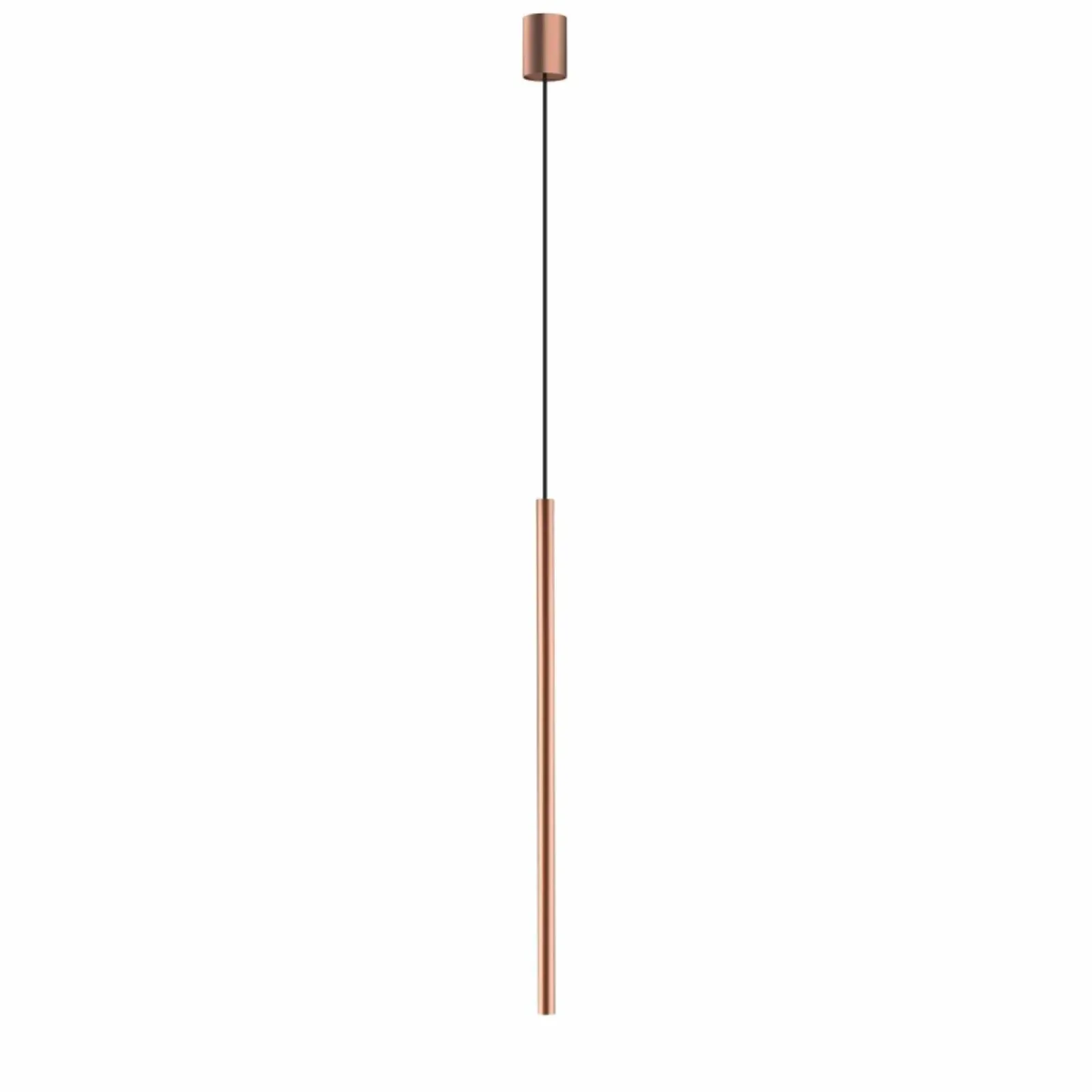 Sklep Kaja Punktowa lampa wisząca, tuba na gwint G9 75cm 10448 LASER | Kaja satynowamiedź Flash Sale