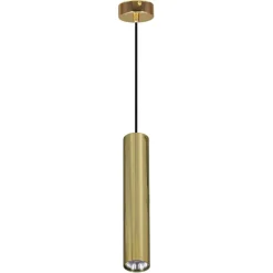 Sklep Kaja Punktowa lampa wisząca tuba do kuchni K-4825 CORK | Kaja Oświetlenie złoty Best