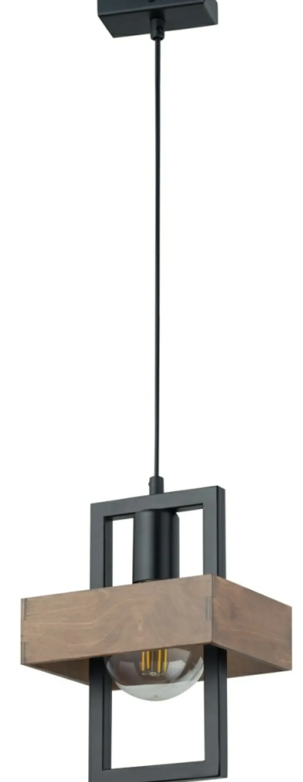Sklep Kaja Punktowa lampa wisząca z dodatkiem drewna SIG 32215 z serii ROBIN Flash Sale